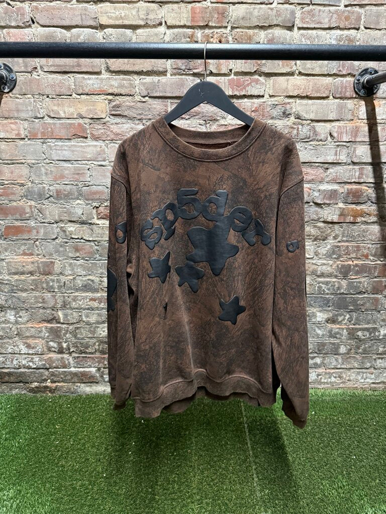 sp5der Beluga Real Tree Crewneck sz XXL