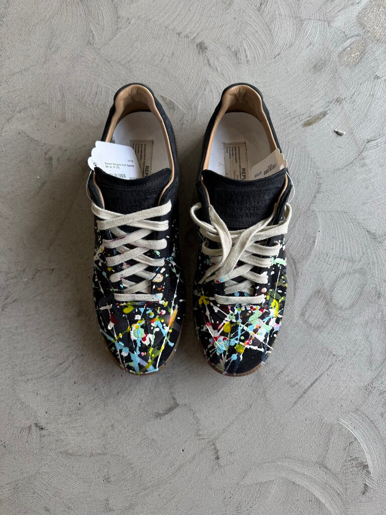 Maison Margiela Paint Splatter Blk sz. 41 (nb)