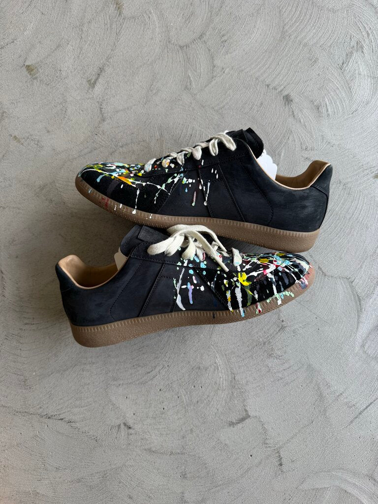Maison Margiela Paint Splatter Blk sz. 41 (nb)