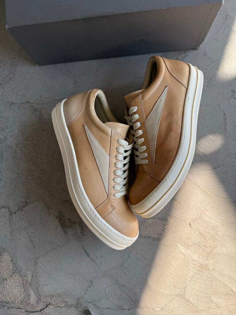 Rick Owen Hollywood Vintage Vans Parchment Milk sz. 43