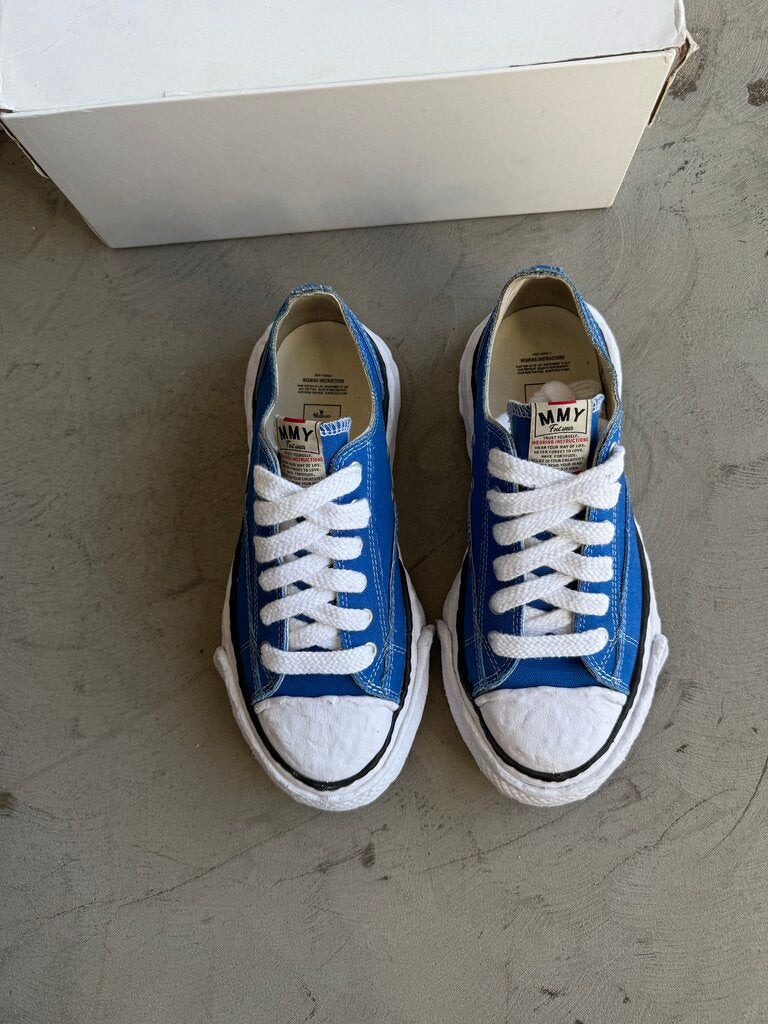 Maison Mihara Peterson OG SOle Canvas Clear Blue sz. 43
