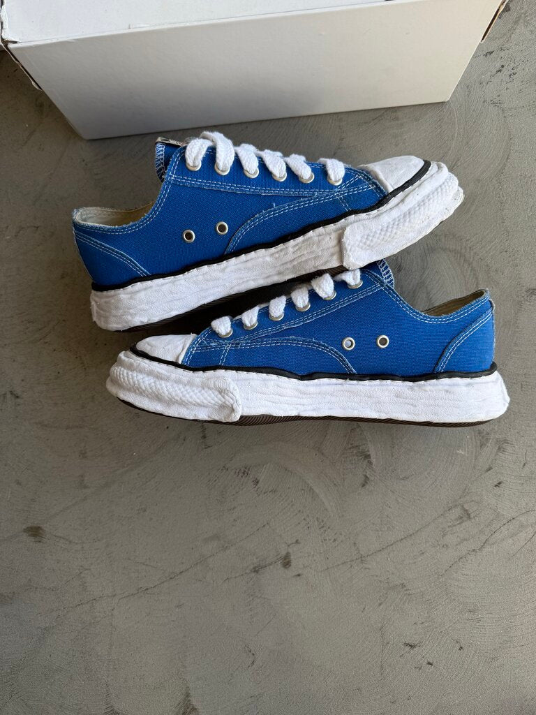 Maison Mihara Peterson OG SOle Canvas Clear Blue sz. 43