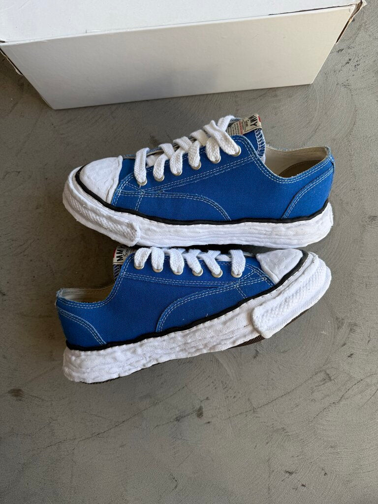 Maison Mihara Peterson OG SOle Canvas Clear Blue sz. 43