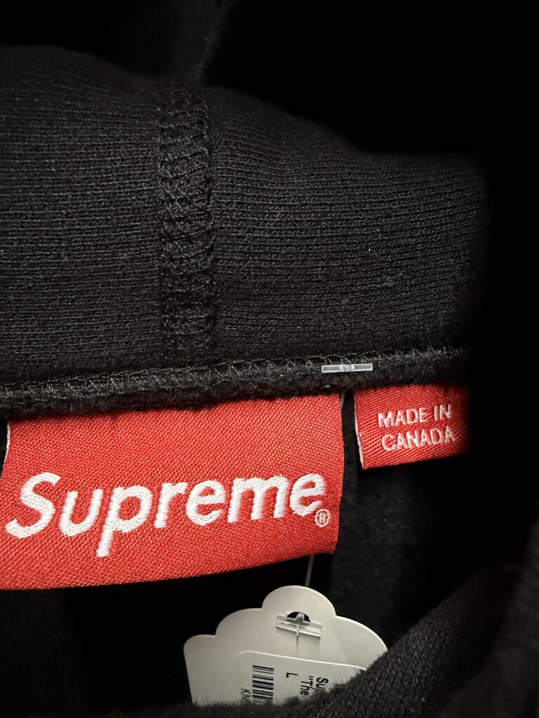 Supreme Capone N Noreaga "The War Report" Hoodie Black L