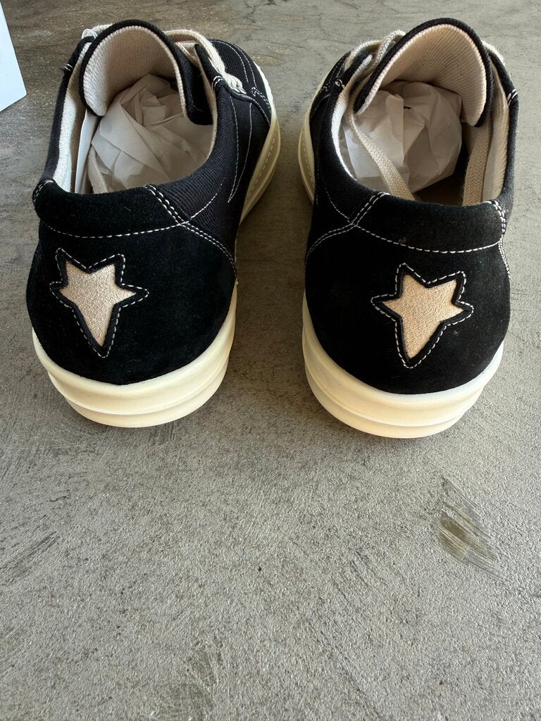 Rick Owens DRKSHDW Vintage Low Black/Milk 44 (nb)