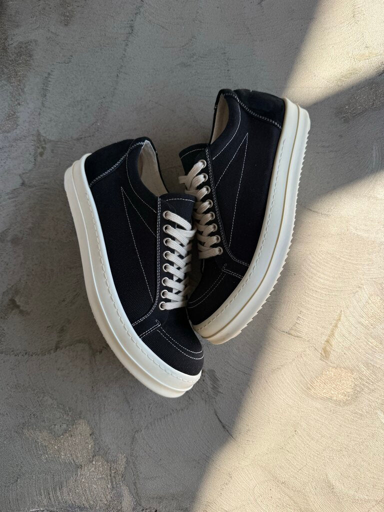 Rick Owens DRKSHDW Vintage Low Black/Milk 44 (nb)