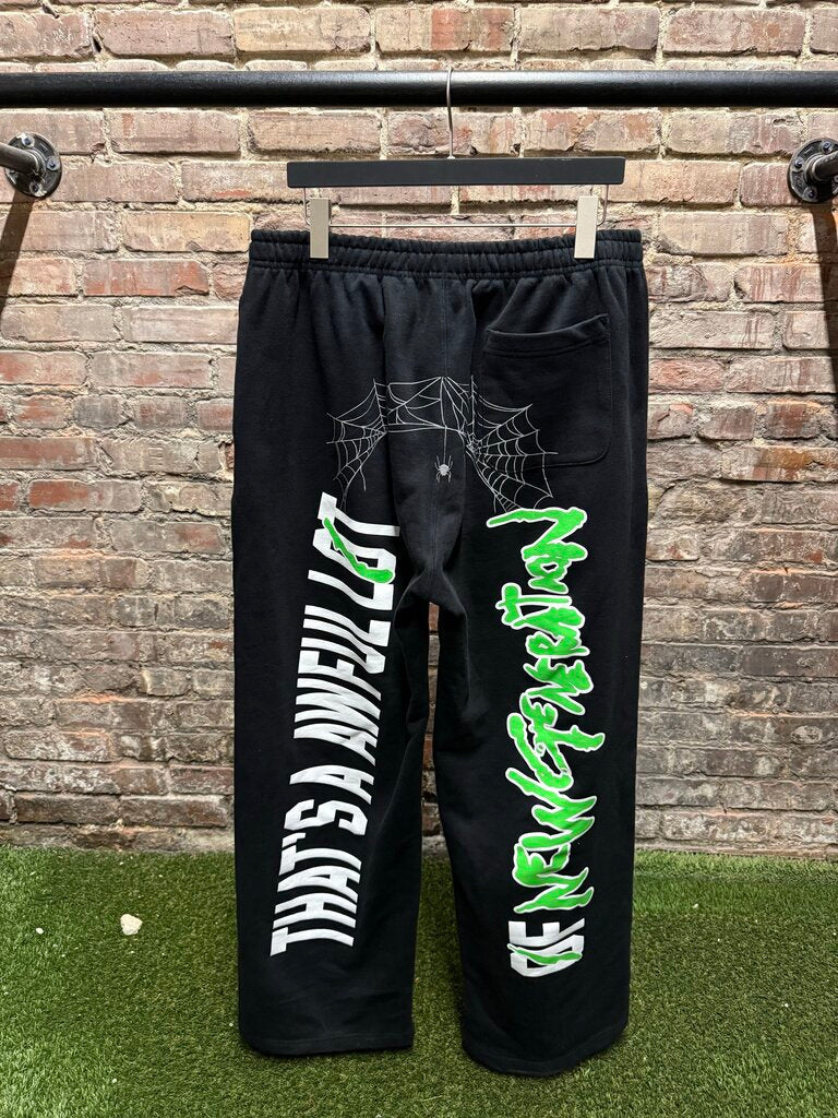Awful Lot Of Cough Syrup SweatPant Black XL
