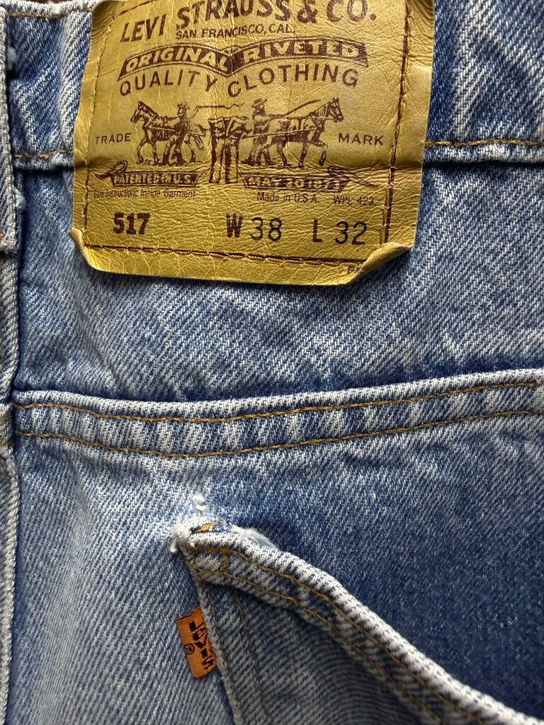 Levi Jeans Orange Tab 38X32 Blue