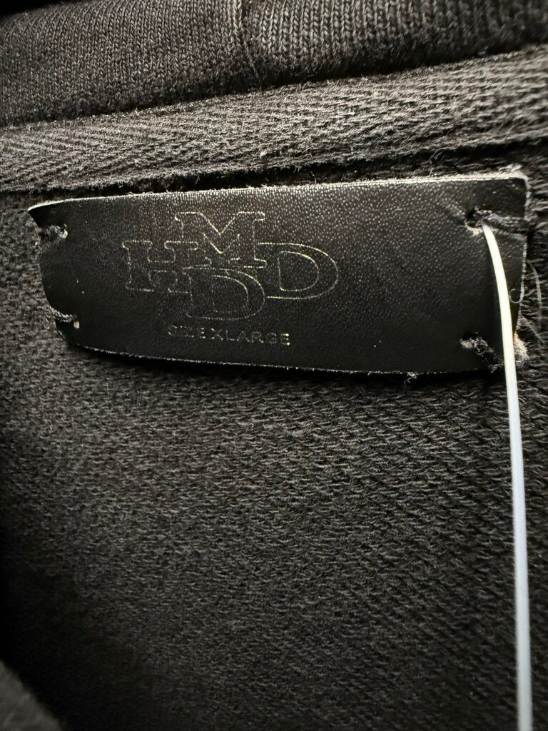 HMDD Crystal Zip-Up Hoodie Black XL