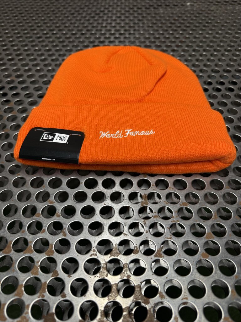 Supreme New Era Box Logo Beanie Orange