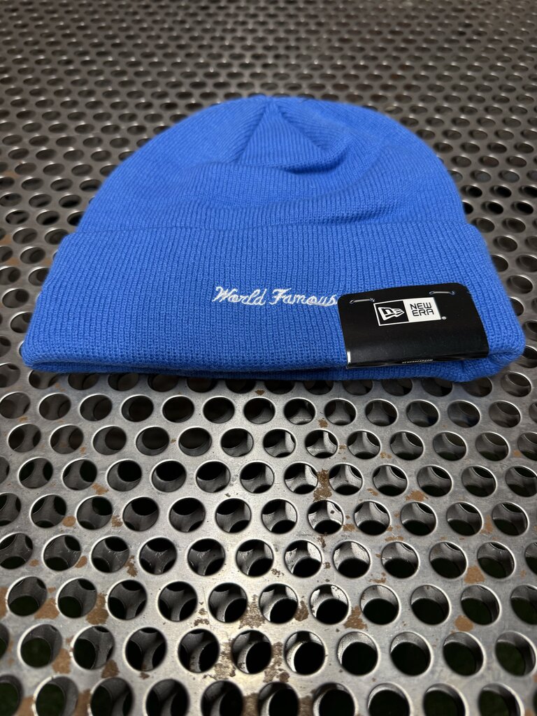 Supreme New Era Box Logo Beanie Blue