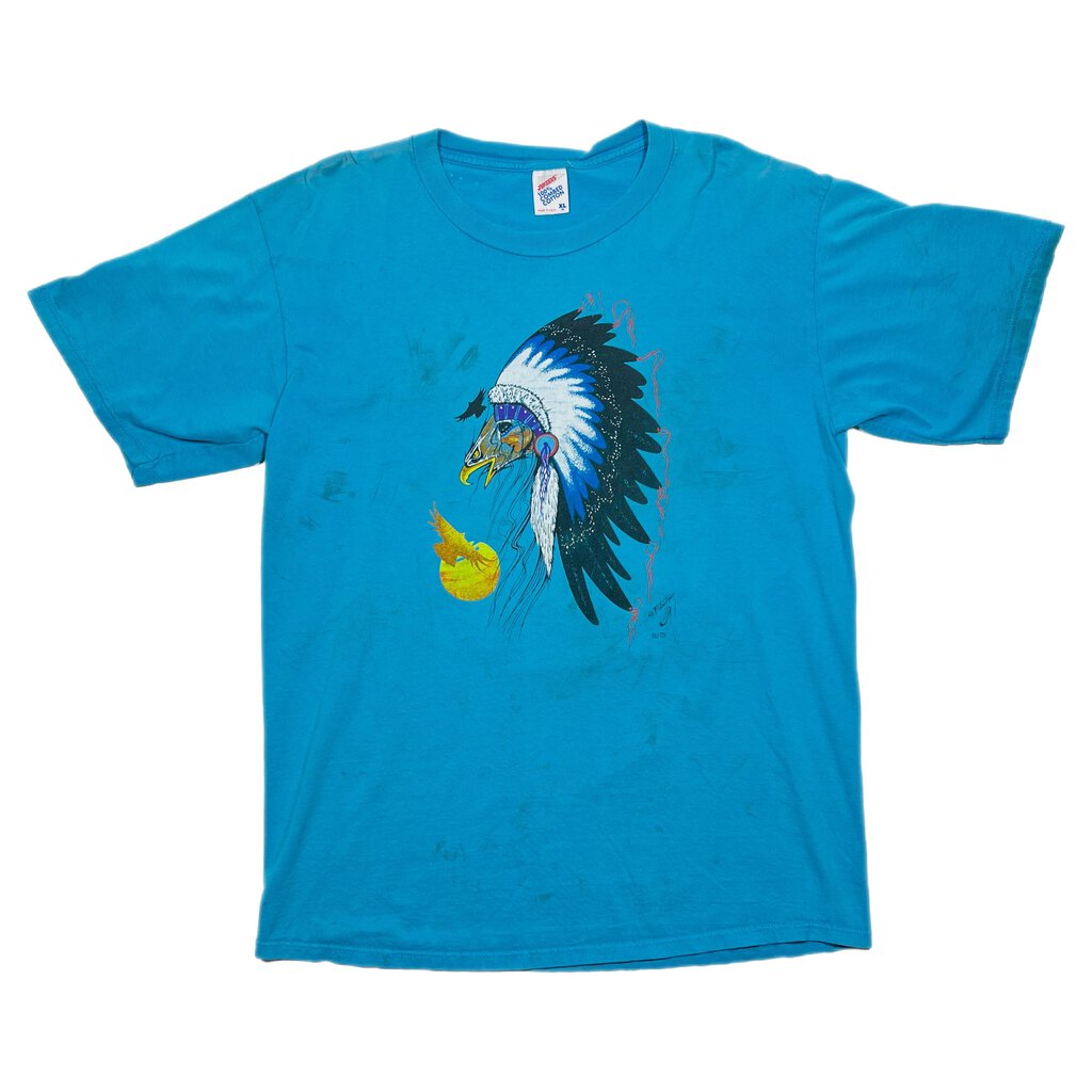 90s eagle indian tee sz.XL