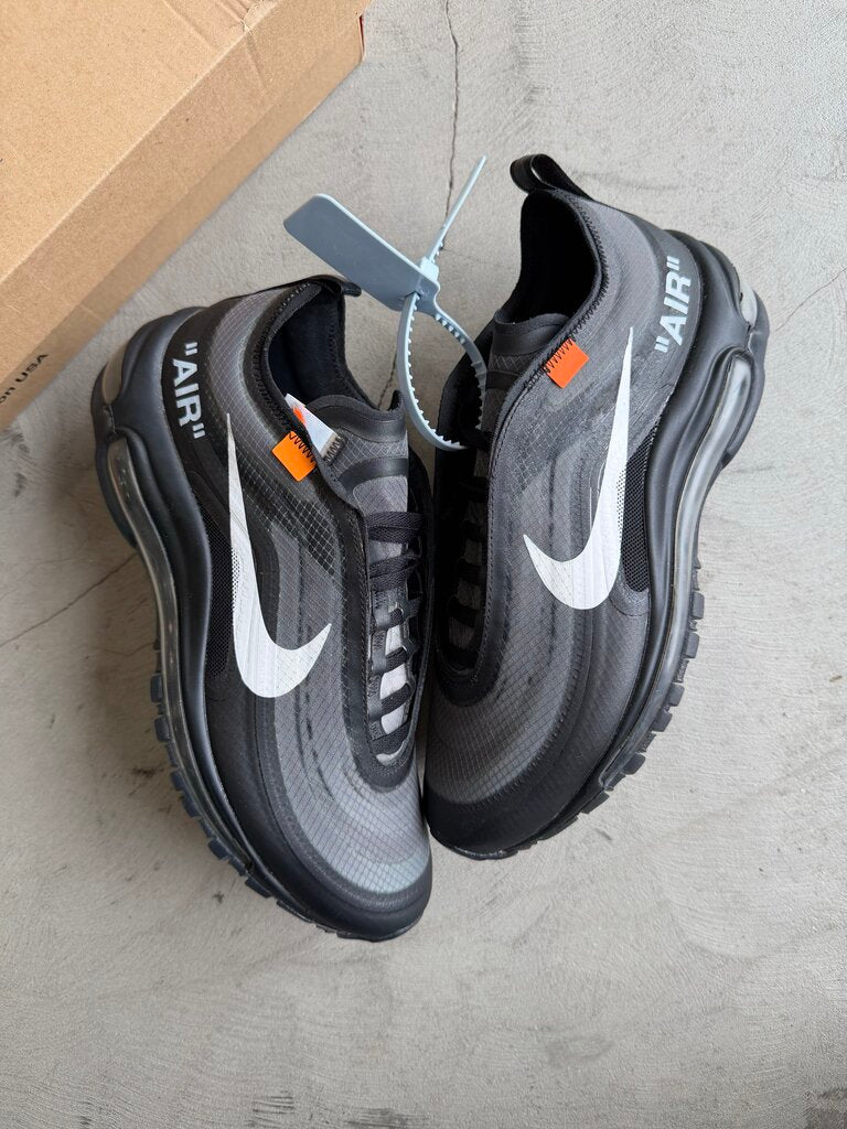 Off-White x Nike Air Max 97 Black Sz. 7