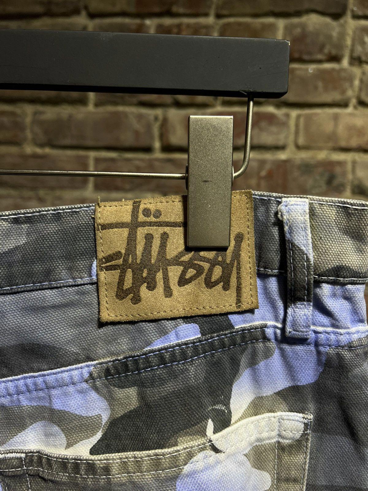 Stussy Blue Camo Denim Sz. M