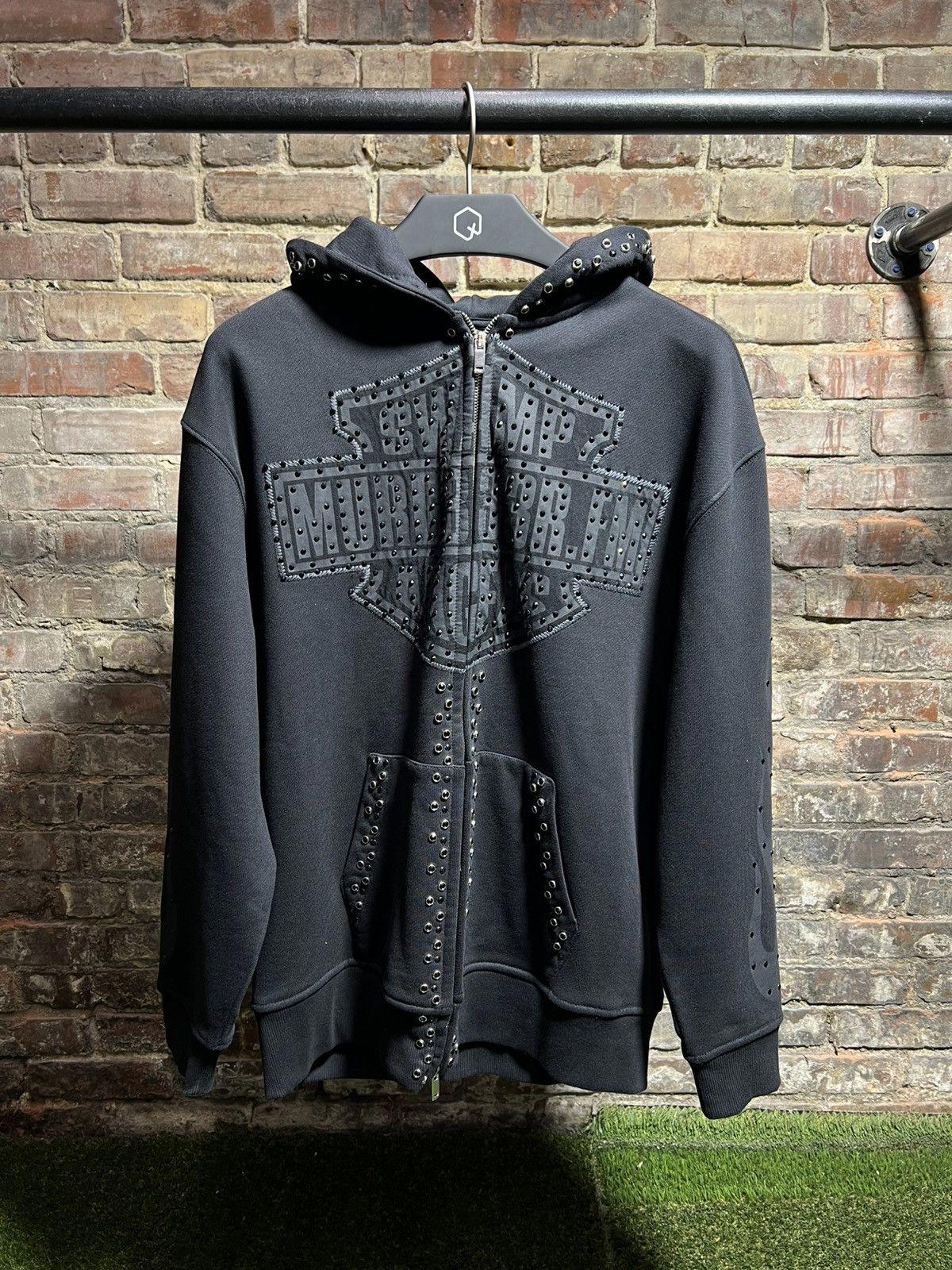 Murd333r.FM Chop333r Zip Up Black Sz. L