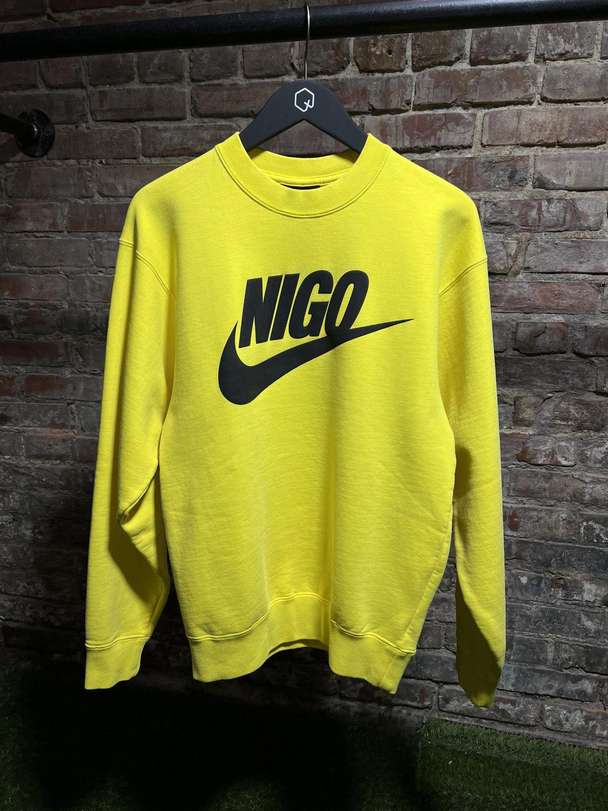 Nigo x Nike Yellow Fleece Crewneck Sz. XS