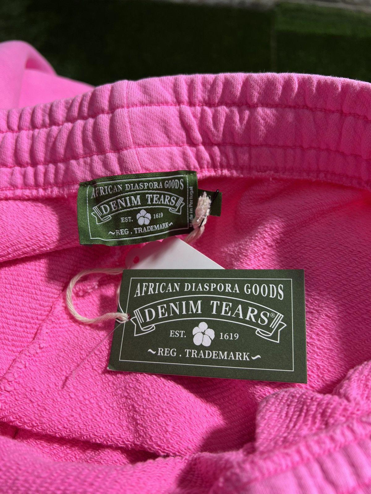 Denim Tears Pink Cotton Wreath Sweatpants Sz. XL