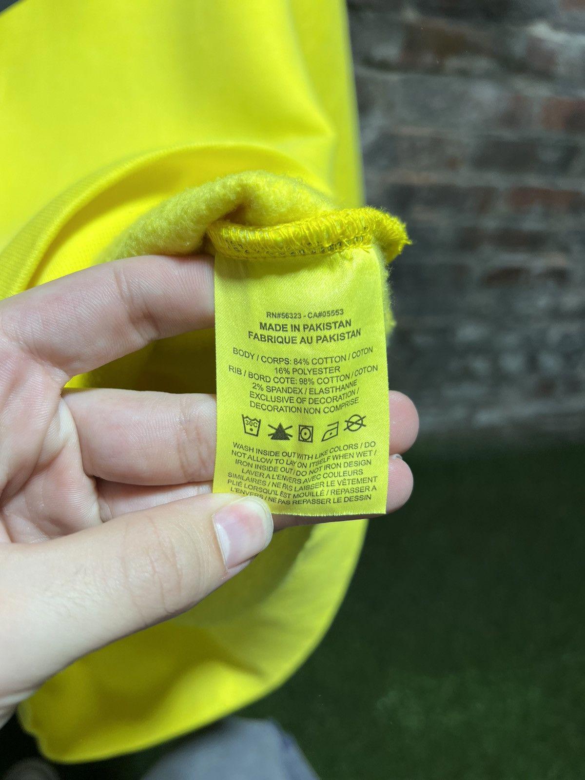 Nigo x Nike Yellow Fleece Crewneck Sz. XS