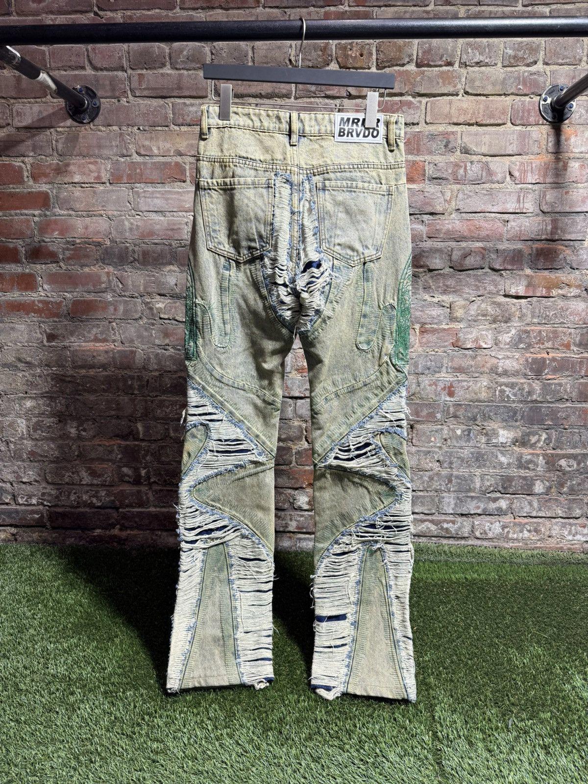 Who Decides War Navy Wave Denim Sz. 28