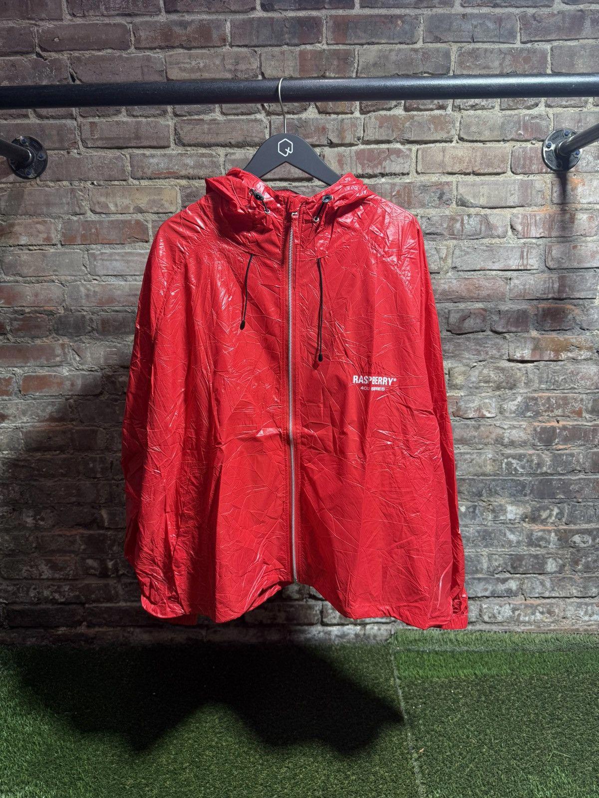 Gv Gallery Red Crinkle Jacket Sz. L