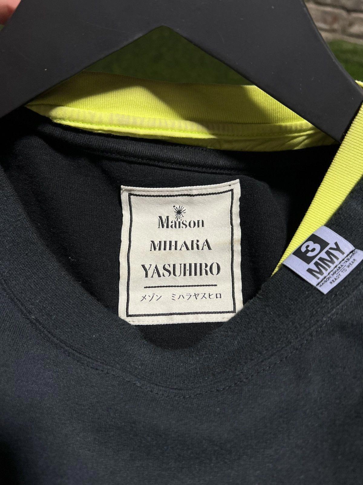 Maison Mihara Yasuhiro Double Layer Superficial Tee Sz. M