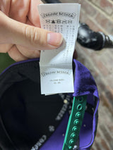 Chrome Hearts CH Baseball Snapback Purple Green