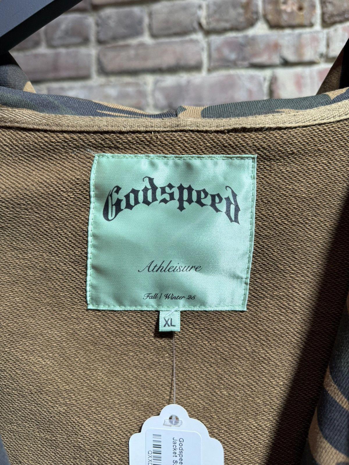 Godspeed Side Logo Camo Zip Up Sz. XL