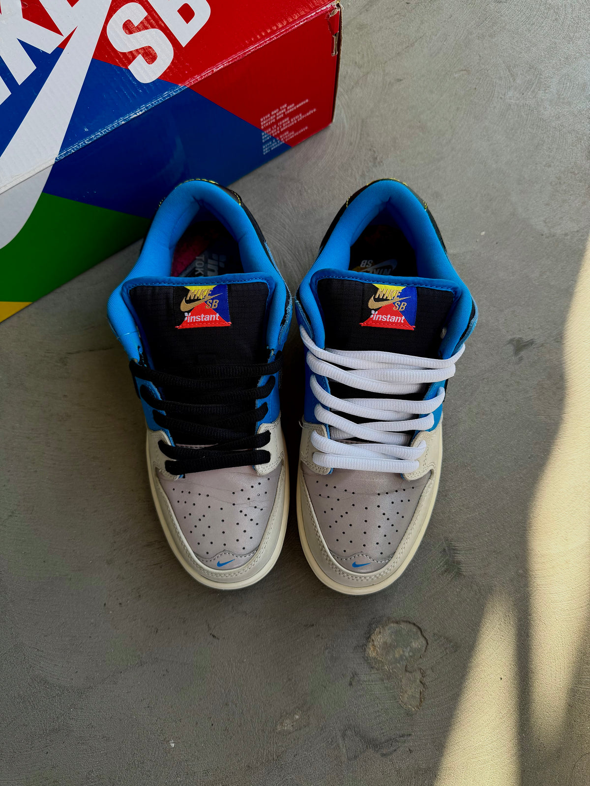 Nike SB Dunk Low Instant Skateboards Sz. 7.5