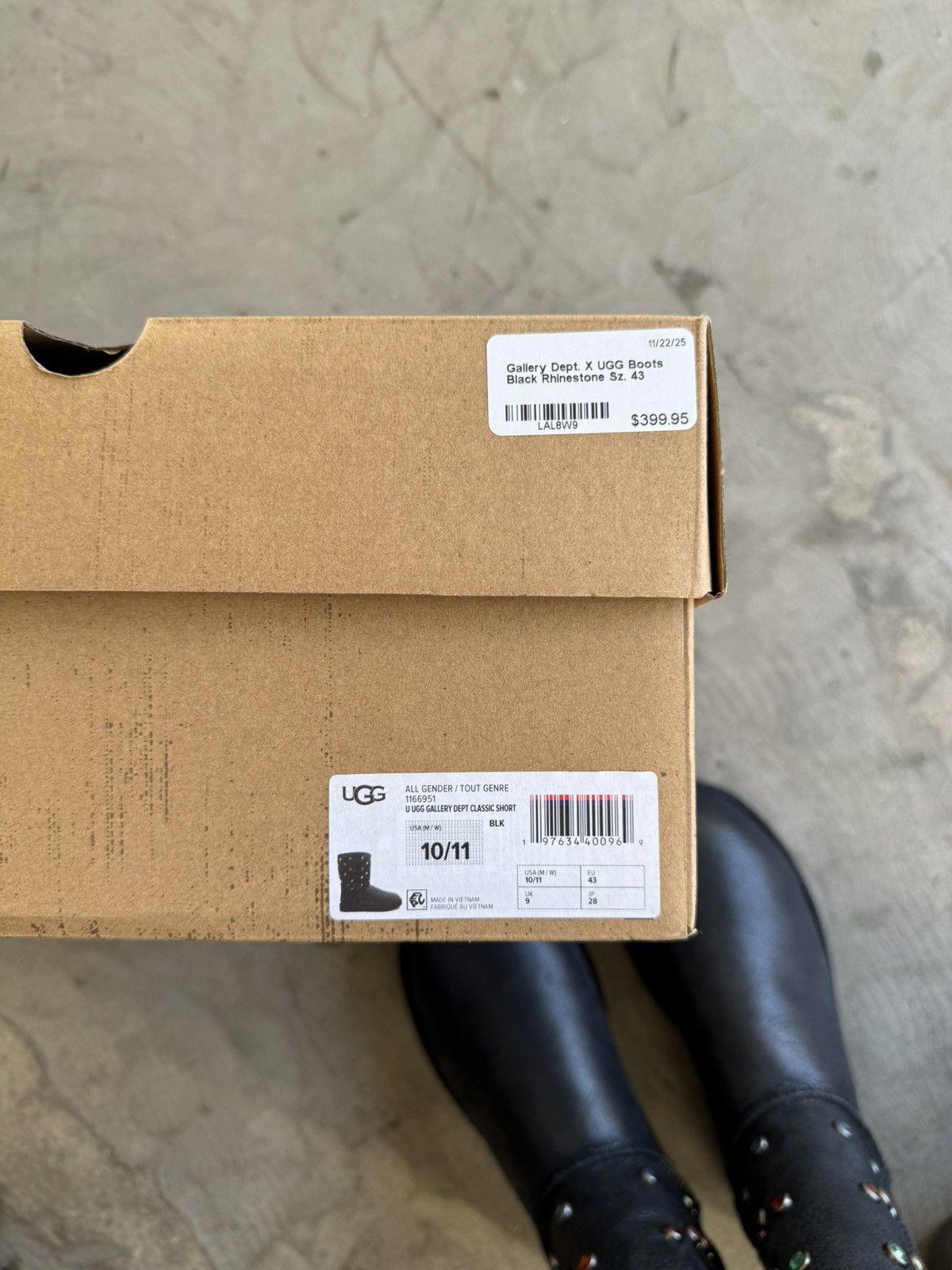 Gallery Dept. x UGG Boots Black Sz. 10