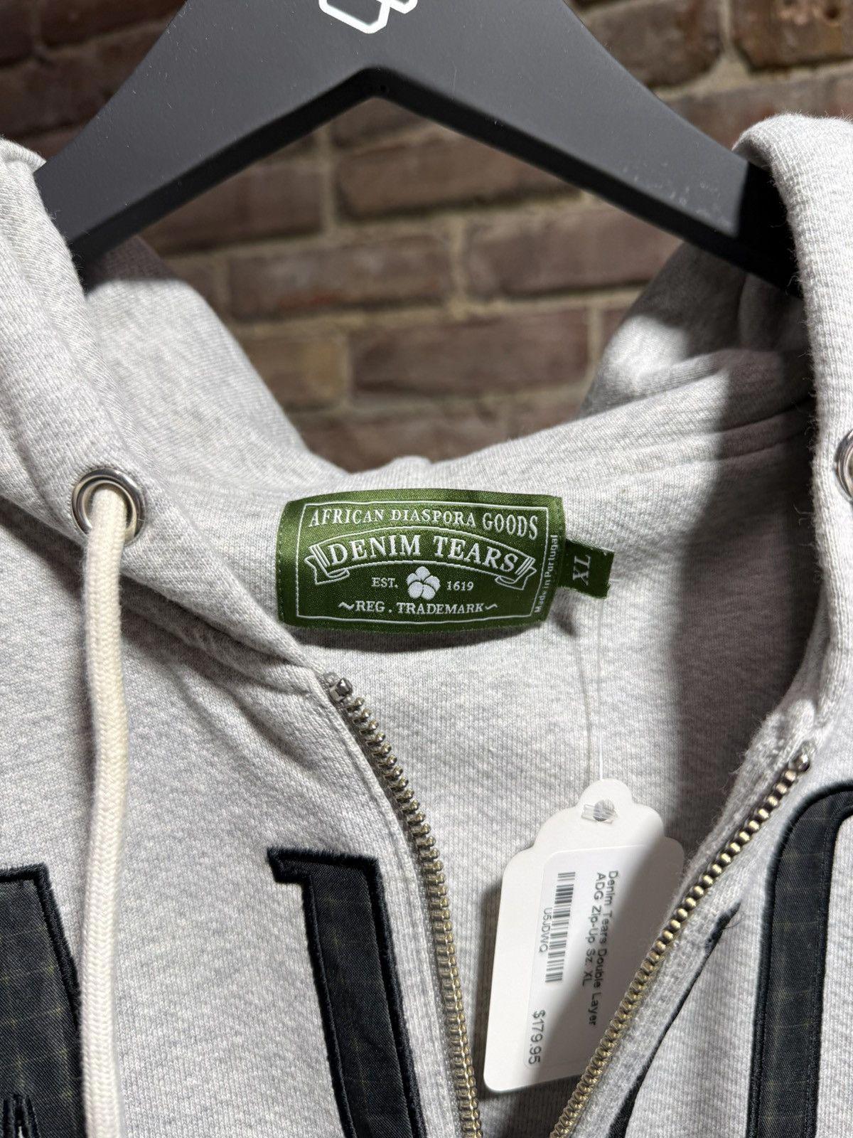 Denim Tears Double Layered ADG Zip-Up Sz. XL