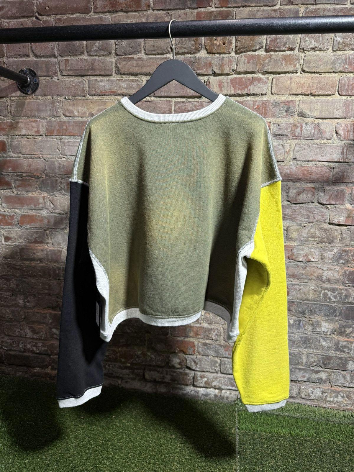Gv Gallery Color Block Crewneck Sz. M