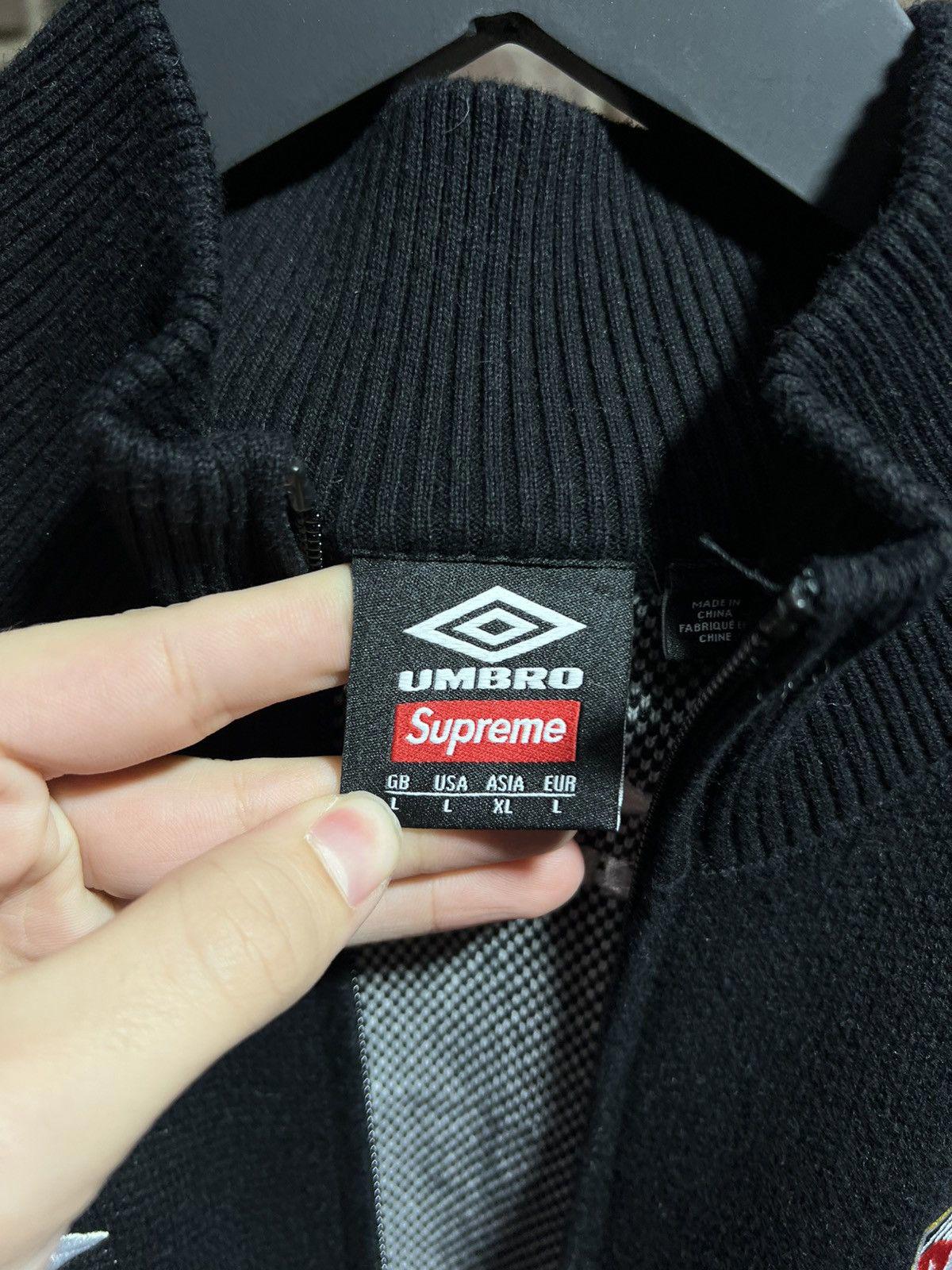 Supreme x Umbro Zip-Up Sweater Sz. L