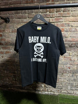 Bape Baby Milo Black Tee Sz. S