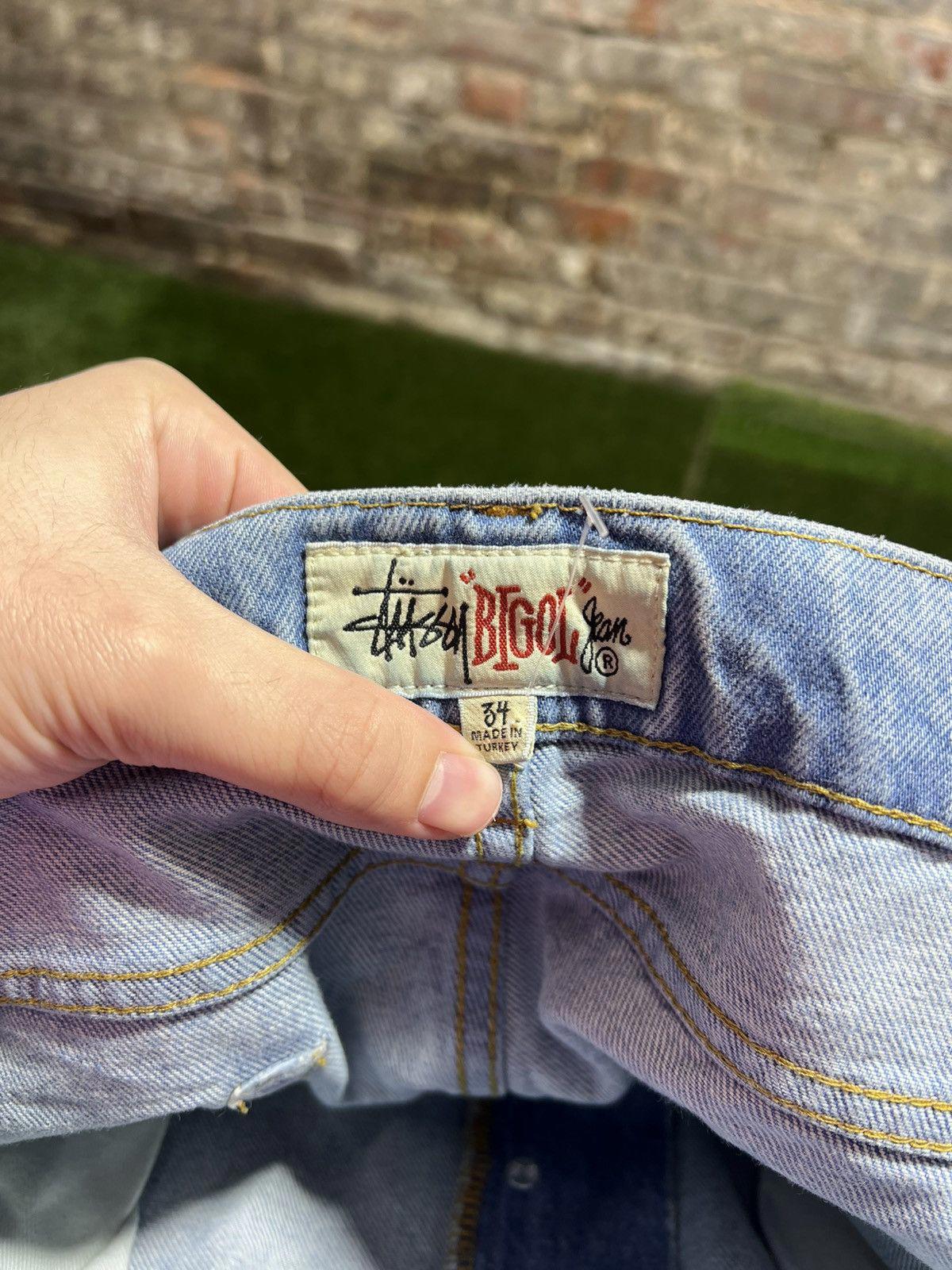 Stussy BIG OL Light Wash Jeans Sz. 34