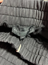 Who Decides War Faded Sweatpants Black Sz. (S-L)