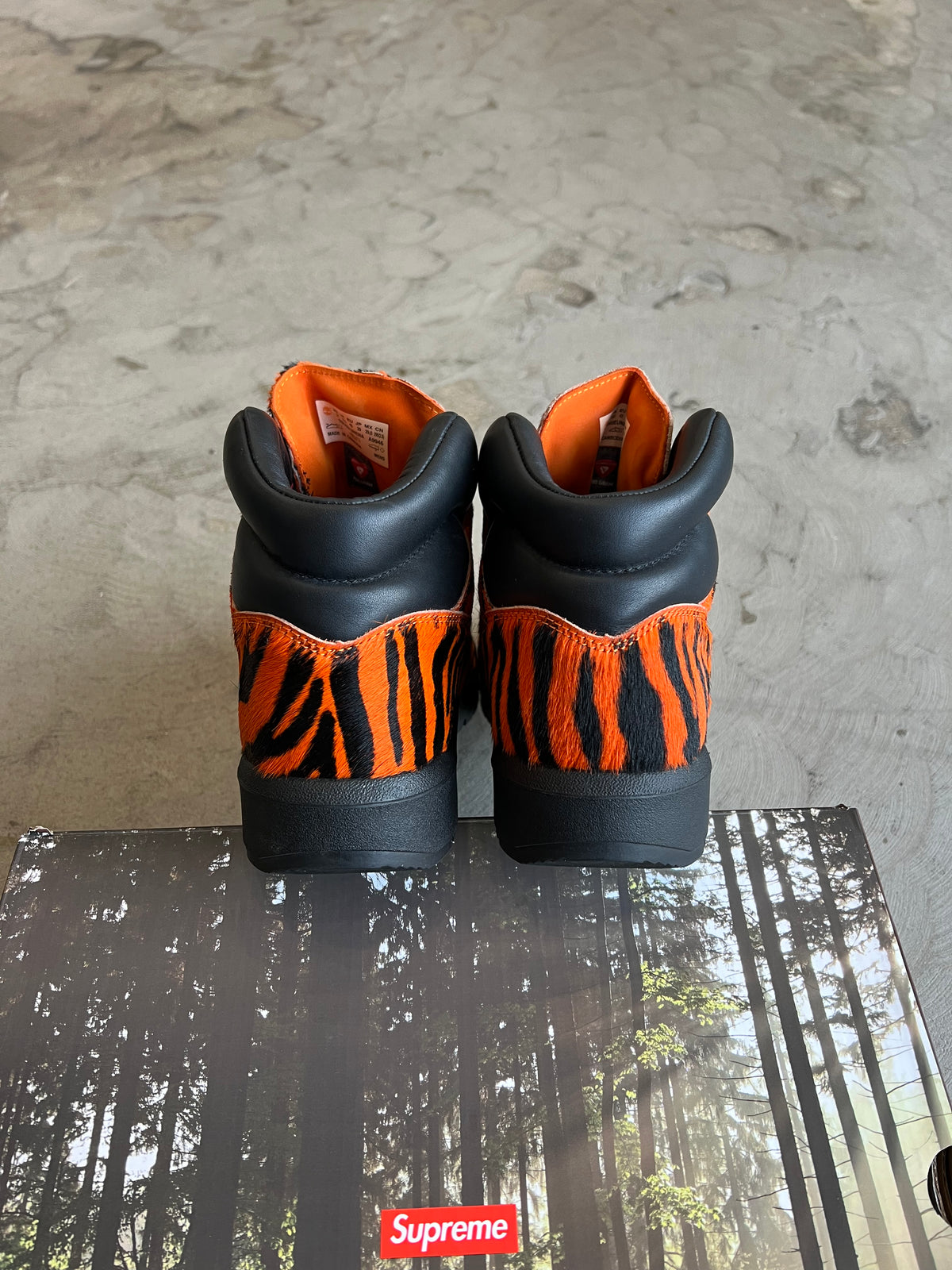 Supreme x Timberland Field Boot Tiger Print Sz. 11