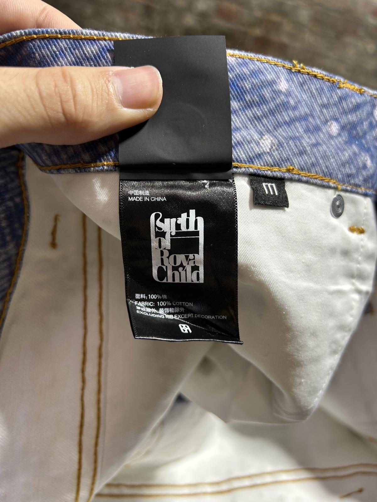 Birth of a Royal Child Diamond Blue Boro-Jeans