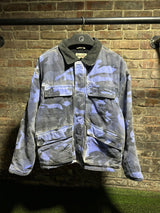 Stussy Blue Camo Workwear Jacket Sz. M