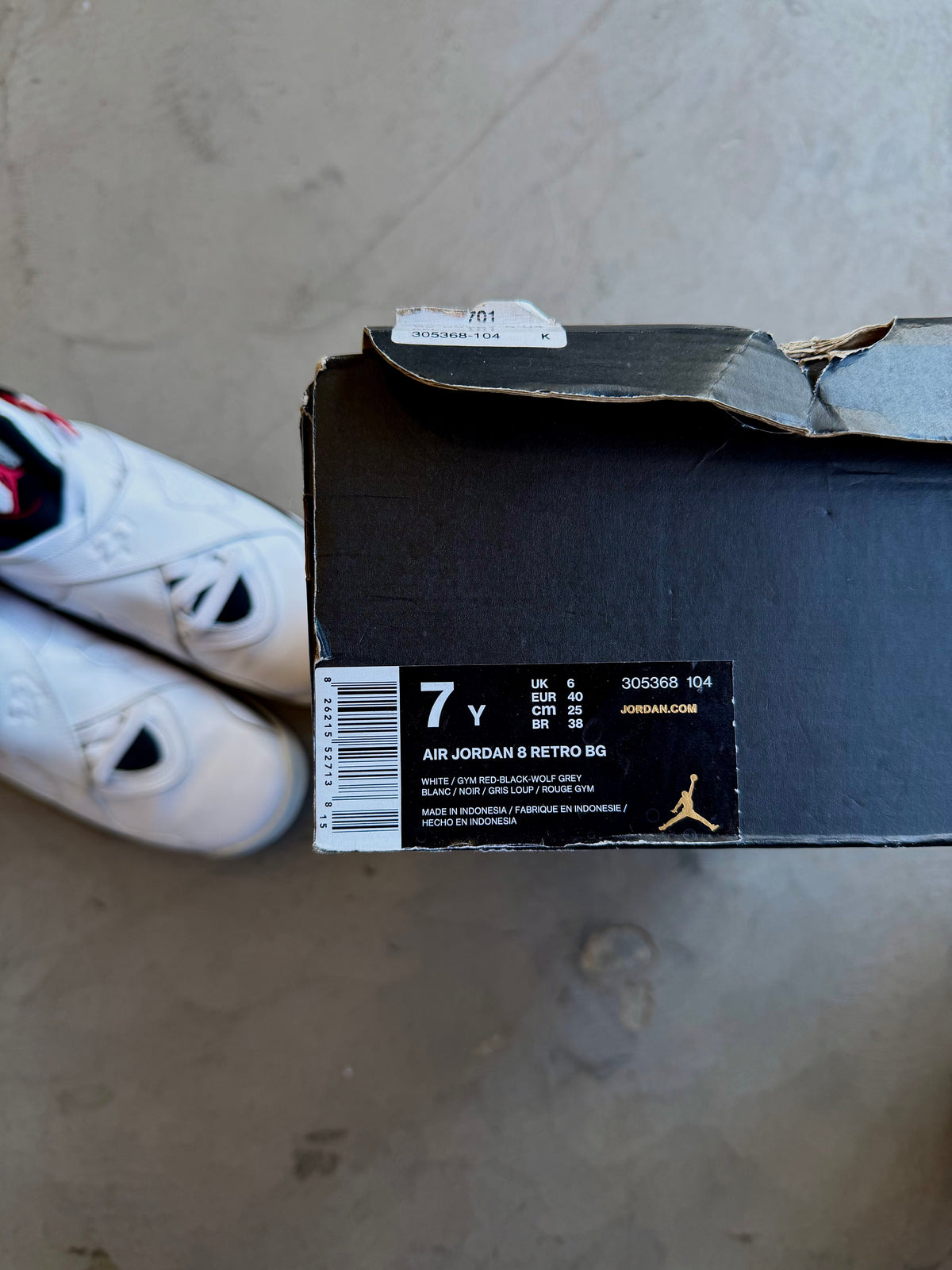 Jordan 8 Alternate Sz. 7Y