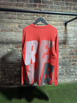 Supreme Reflective Logo L/S Sz. M