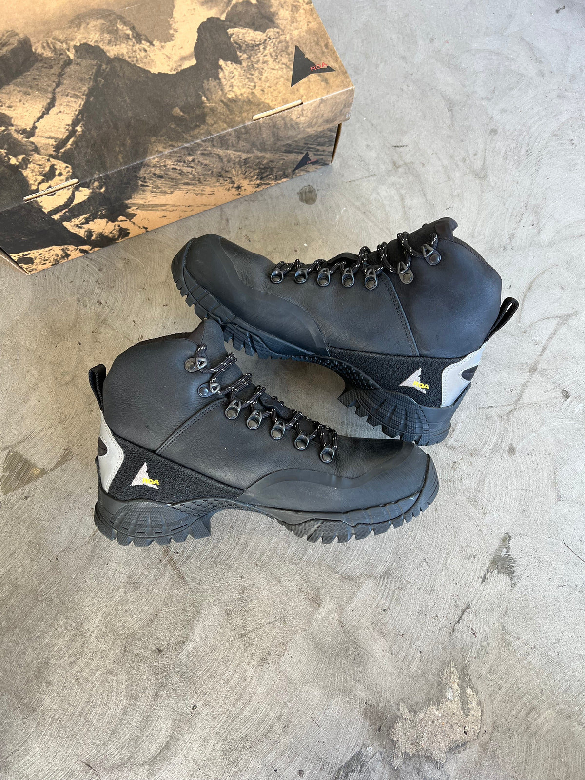 ROA x JJJound Black Boots Sz. 41