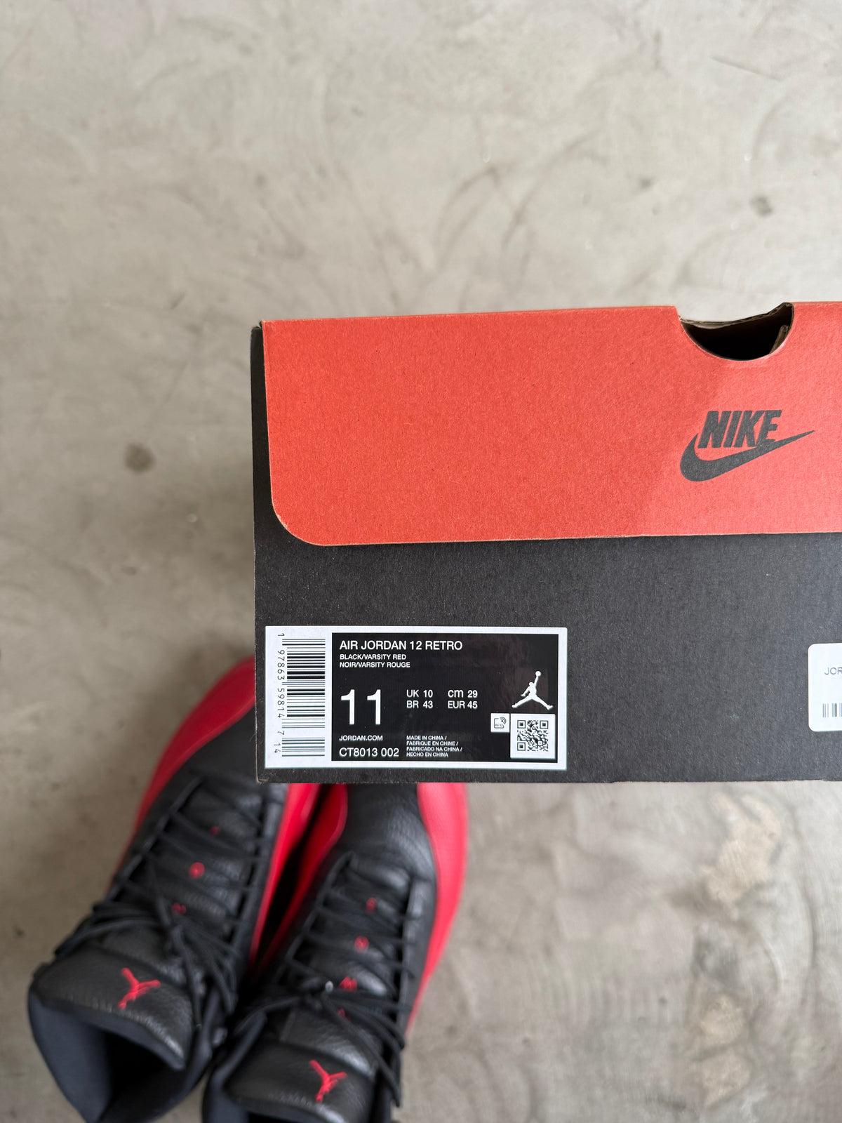 Jordan 11 Flu Game Sz. 11