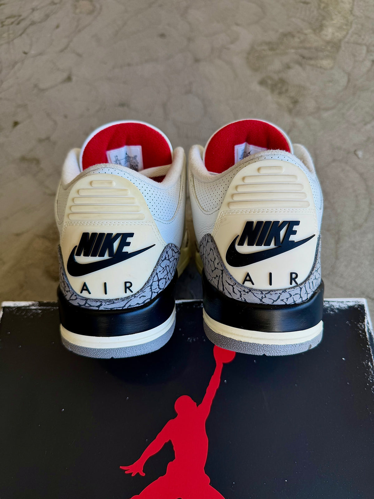 Jordan 3 Reimagined White Cement Sz. 12
