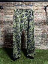 Bape Levi 501 Camo Jeans Sz. 30