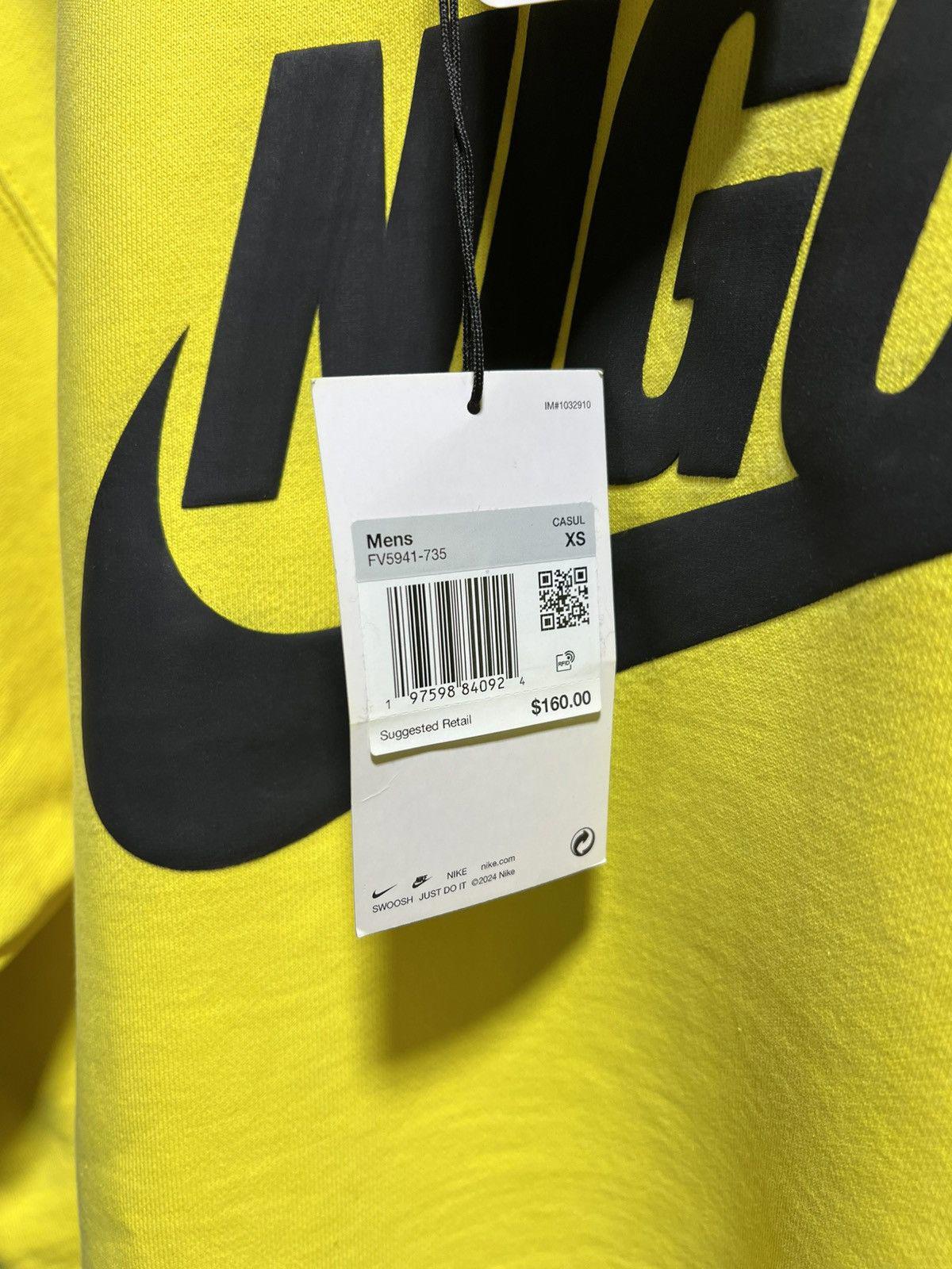 Nigo x Nike Yellow Fleece Crewneck Sz. XS