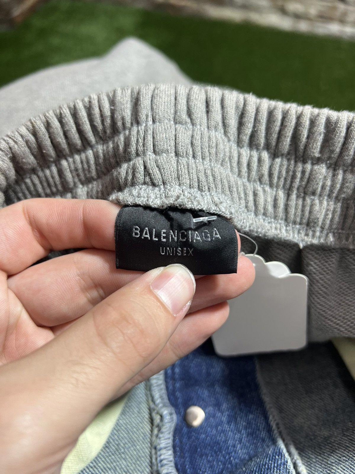 Balenciaga Hybrid Denim Sweatpants Sz. L