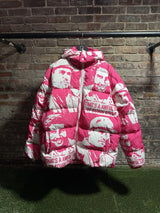 Thats A Awful Lot Of Cough Syrup Puffer Jacket Sz. XL