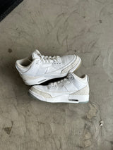 Jordan 3 Pure White Sz. 8.5