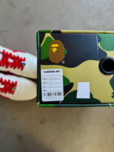Bapesta Low Big Sta White/Red Sz. 12