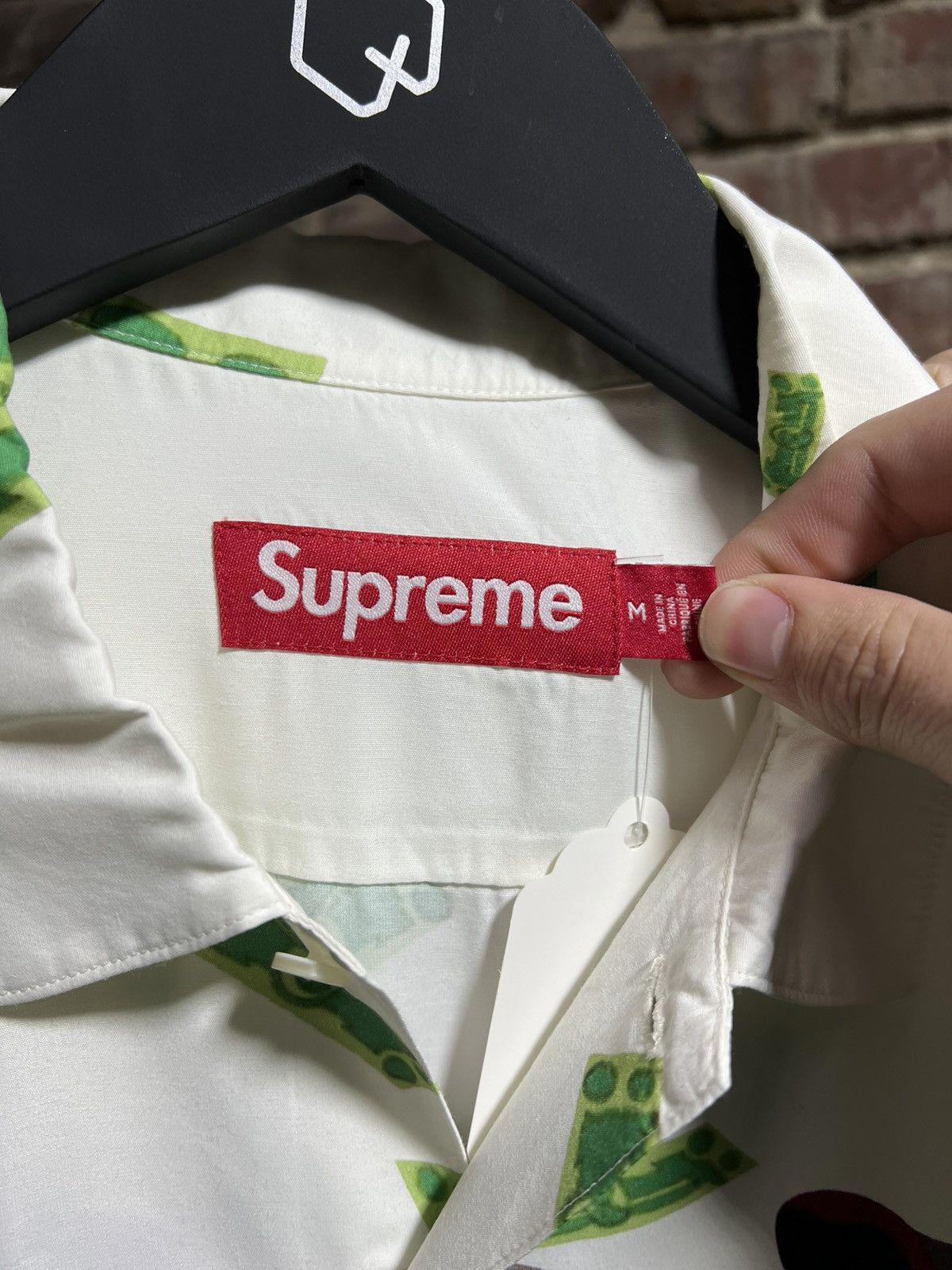Supreme All Dogs Go To Heaven Button Up White Sz. M